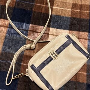 Tommy Hilfiger Black and Red Bag